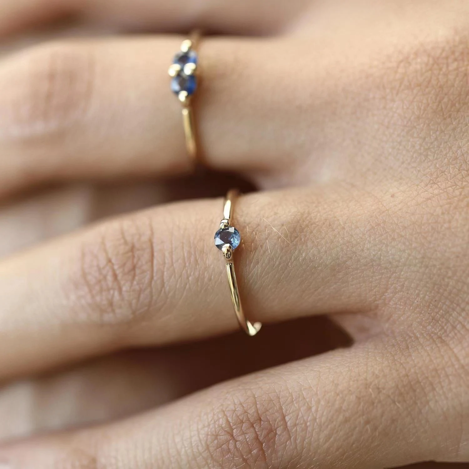 Title 5, Minimalist Neutral Stackable Slim Ring – Effort...
