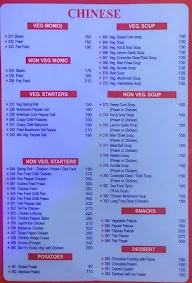 Blue Sky Cafe menu 3