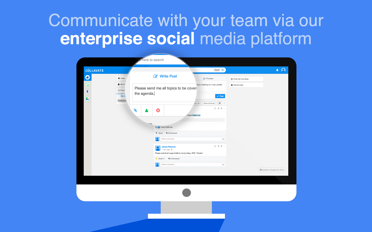 Collavate - Workflow/ECM & Enterprise Social Preview image 3