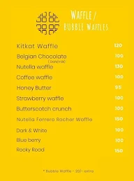 Belgian Waffle Love menu 2