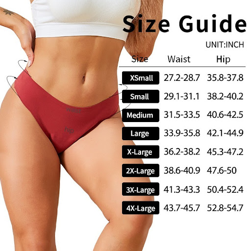 Title 1, Plus Size Four-layer Leak-proof Menstrual Under...