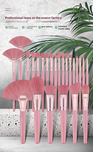 Title 9, Professionele make-up kwasten set met spons, po...