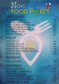 Navi Food Point menu 3