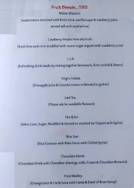 Oasis menu 4