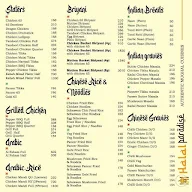 Halal Paradise menu 1