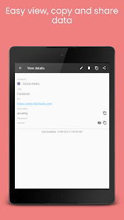 Personal Vault PRO - Password Manager Screenshot