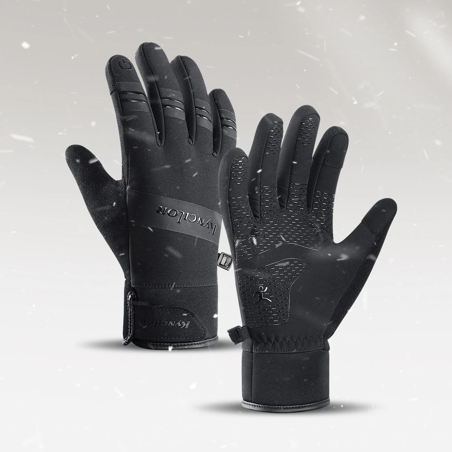 Gants d'équitation sportifs chauds et à la mode pour hommes et femmes. Idéaux pour les sports de plein air. Offrent confort et protection.