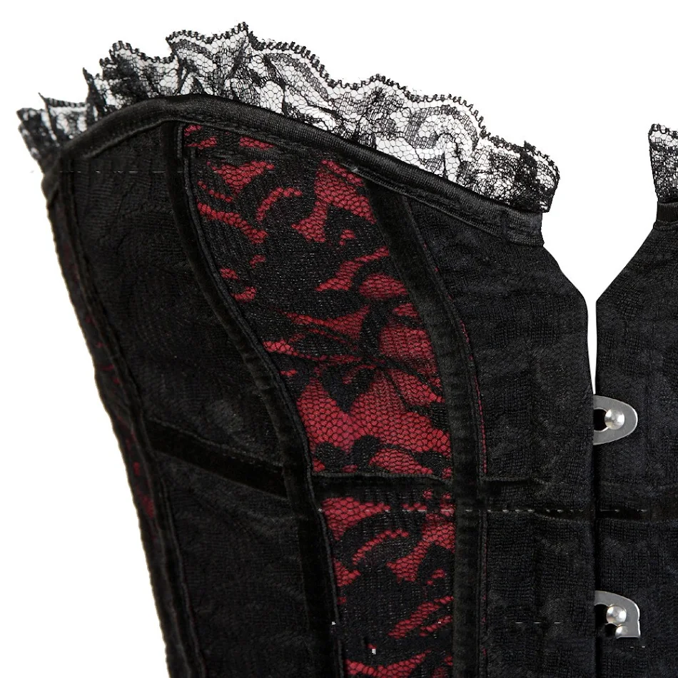 Top femme en dentelle amincissant, effet ventre plat, gainant et sculptant la silhouette, pour un look élégant et féminin.