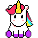 Cover Image of Télécharger Licorne Art Pixel - Couleur par numéro 1.1.0 APK