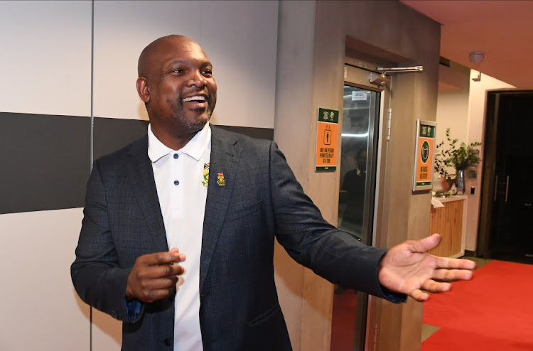 Cricket SA director Enoch Nkwe during the launch of the CSA National Men's and Women's Academy at CSA Centre of Excellence on June 6 2023 in Pretoria.