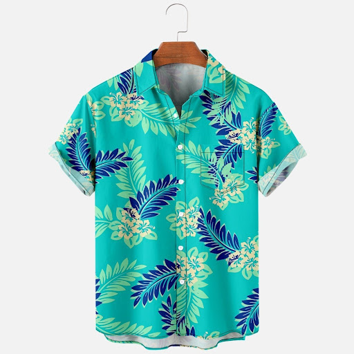Title 4, Mens 3D New Print Casual Polo Collar Printed T...