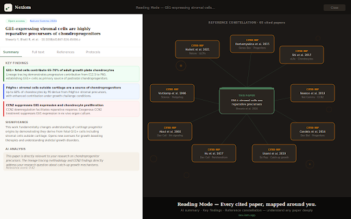 Nexiom — Add to Research Map screenshot 5