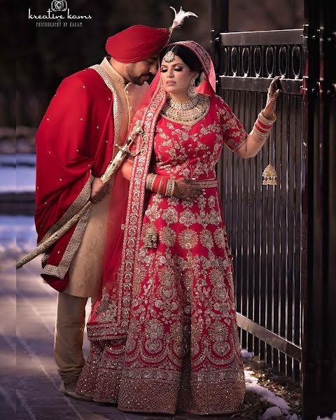 Photographe de mariage Karam Aulakh (kreativekams). Photo du 9 mai 2019