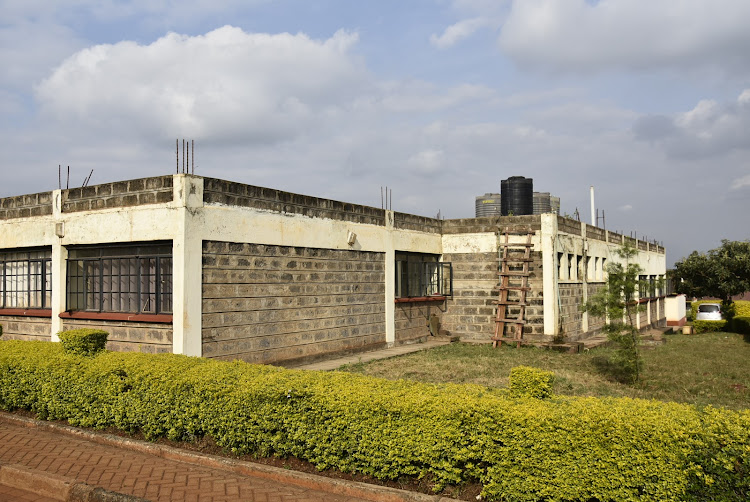 A section of Igegania Hospital in Gatundu North subcounty.