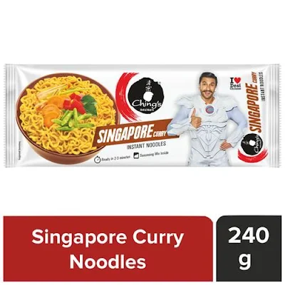 Chings Singapore Curry Instant Noodles - 240 gm