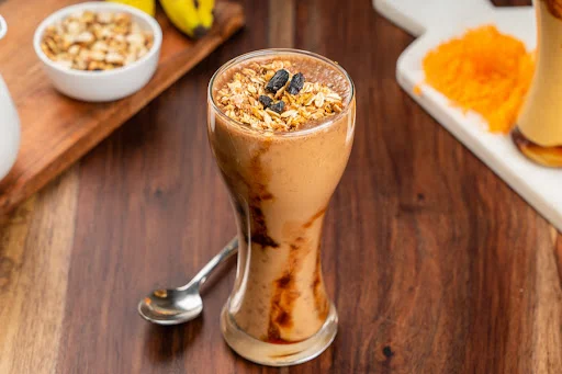 Coffee Cocoa Banana Protein Smoothie