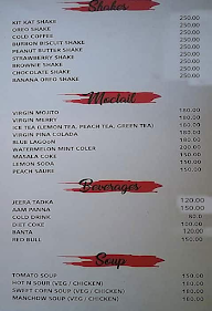 Talwars sardarji family restaurant menu 1