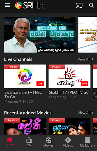 SRIFlix - LiveTV, Movies,TV Shows & Originals