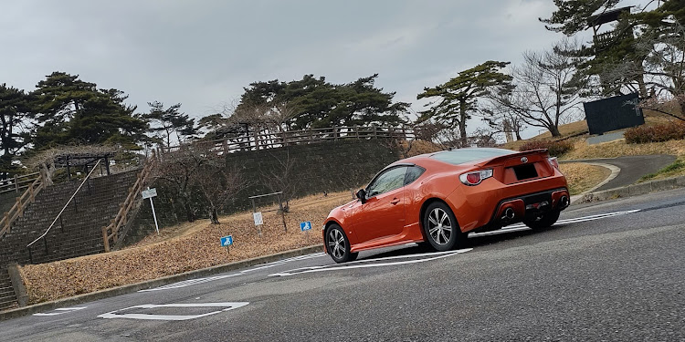 86のオイル交換・洗車・ドライブ・梅の花・岸壁にてに関するカスタム事例の投稿画像6枚目