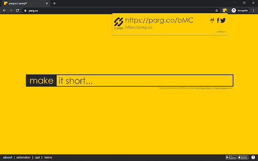 parg.co URL shortener