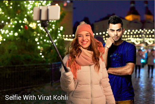 Selfie With Virat Kohli