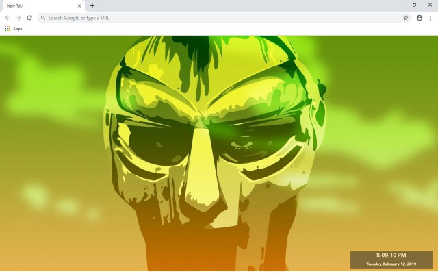 MF DOOM New Tab & Wallpapers Collection