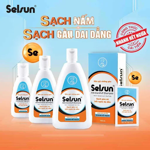 Dầu gội Selsun giảm ngứa 100ml