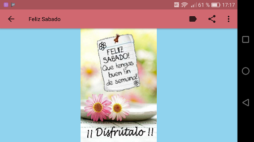 Feliz Dia de la Semana con Flores