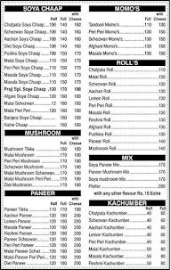 Mr. Praji menu 1