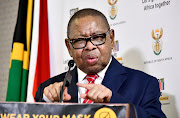 Minister of Higher Education Blade Nzimande.