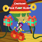 Cover Image of Unduh Four Funny Aliens - cartoons 1.0.3 APK