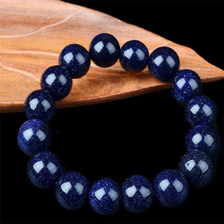 Sky Blue Lansha stenen armband, kalmte en stijl. Ervaar rust, verminder dagelijkse stress en verbeter uw stijl met dit unieke en elegante sieraad.