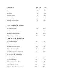 Akshaya Patra Food Court menu 2