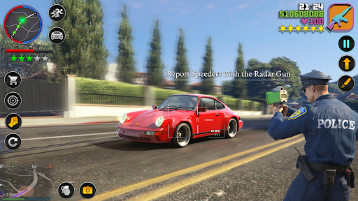 Screenshot US Cop Car Chase Game 3D