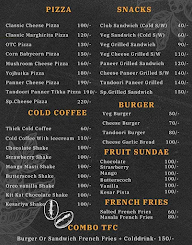 P K Cafe menu 2