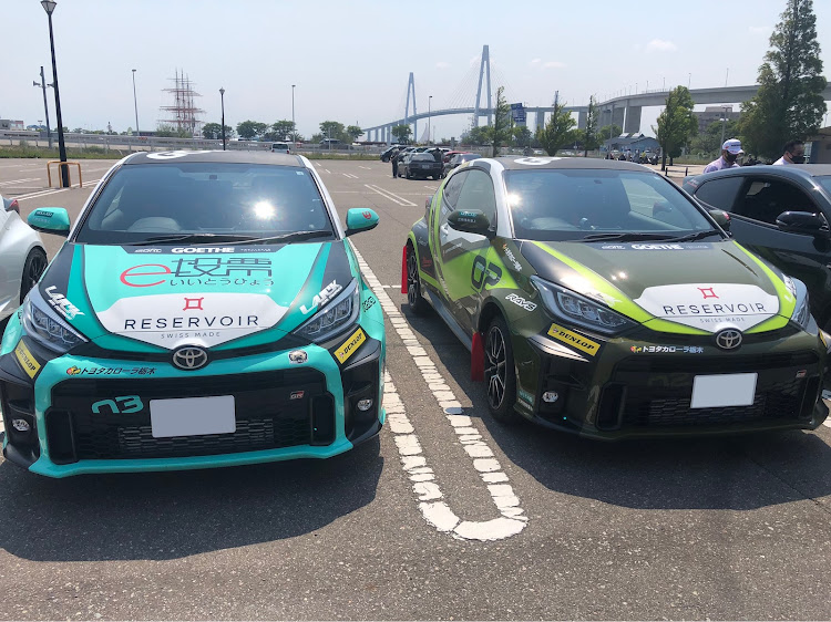 GRヤリスの海王丸パーク・スイーツ男子部・Vitz・YARIS・合同オフに関するカスタム事例の投稿画像2枚目