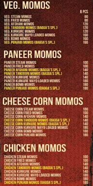 Mr. Sher Bagga menu 1