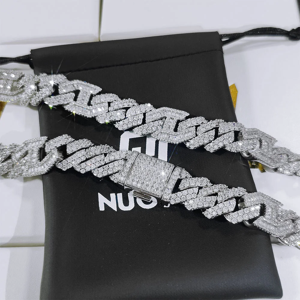 Title 6, Collier Hip Hop pour homme 15mm, bracelet cubai...