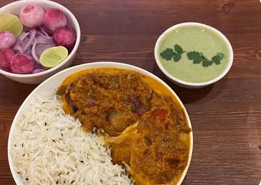 Soya Chaap Masala Chawal Box