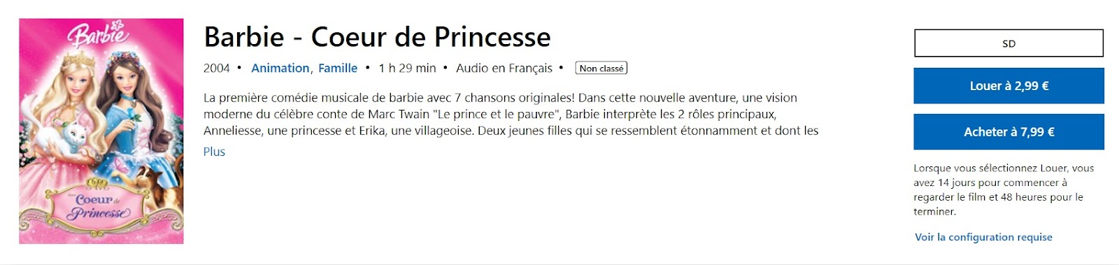 Acheter Barbie Princesse del'Ile Merveilleuse - Microsoft Store fr-FR