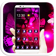 Pink Butterfly Dream Theme  Icon