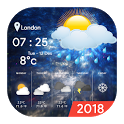 2018 Live Weather Clock and Widget icon