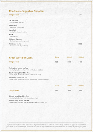 Monarch Restaurant menu 2