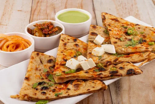 2 Tandoori Aloo Paratha with Raita