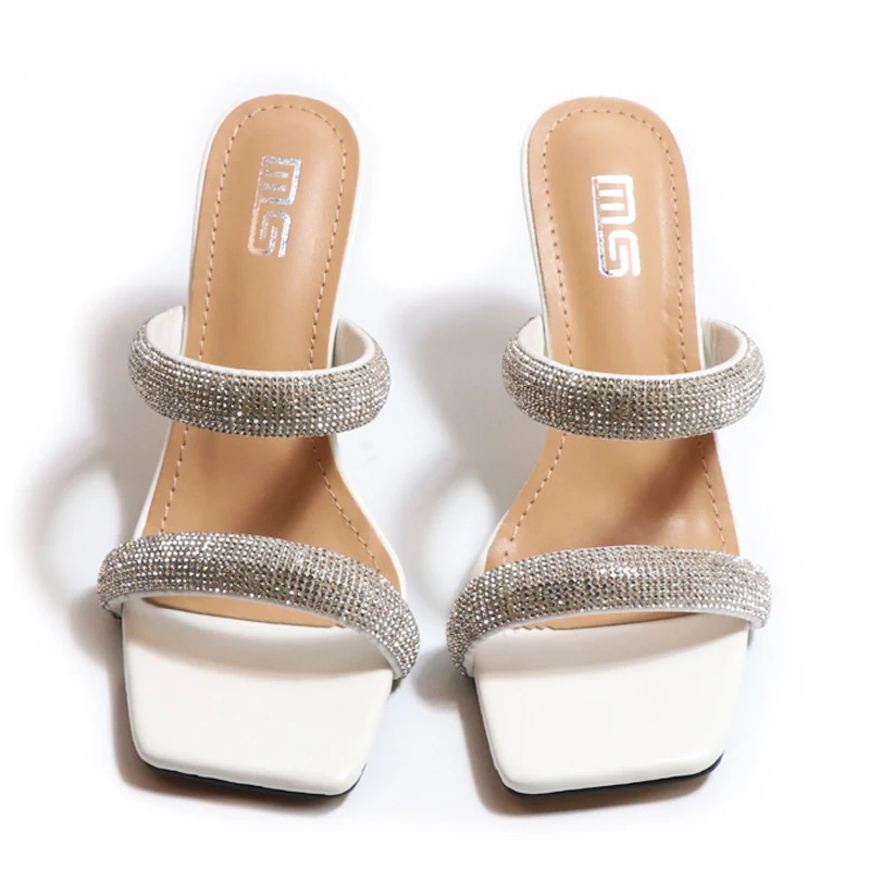 Title 6, Crystal Stiletto Heels, Versatile and Comfortab...