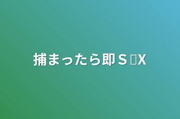 捕まったら即Ｓ✘X