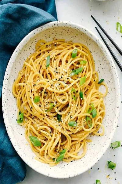 Veg Burnt Garlic Noodles