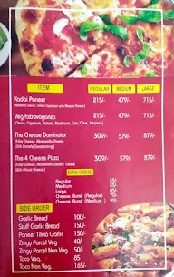 Pizzerians & Co. menu 3