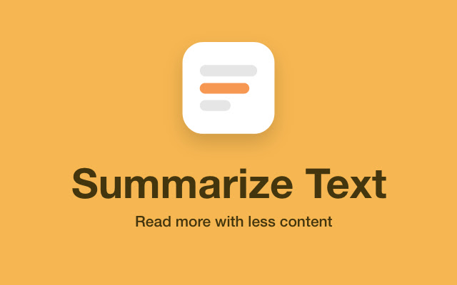 Summarize Text