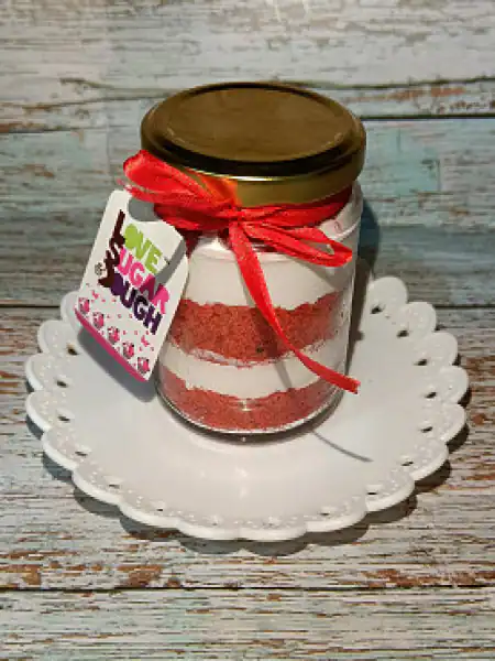 Red Velvet Cream Cheese Jar [100 Grams]